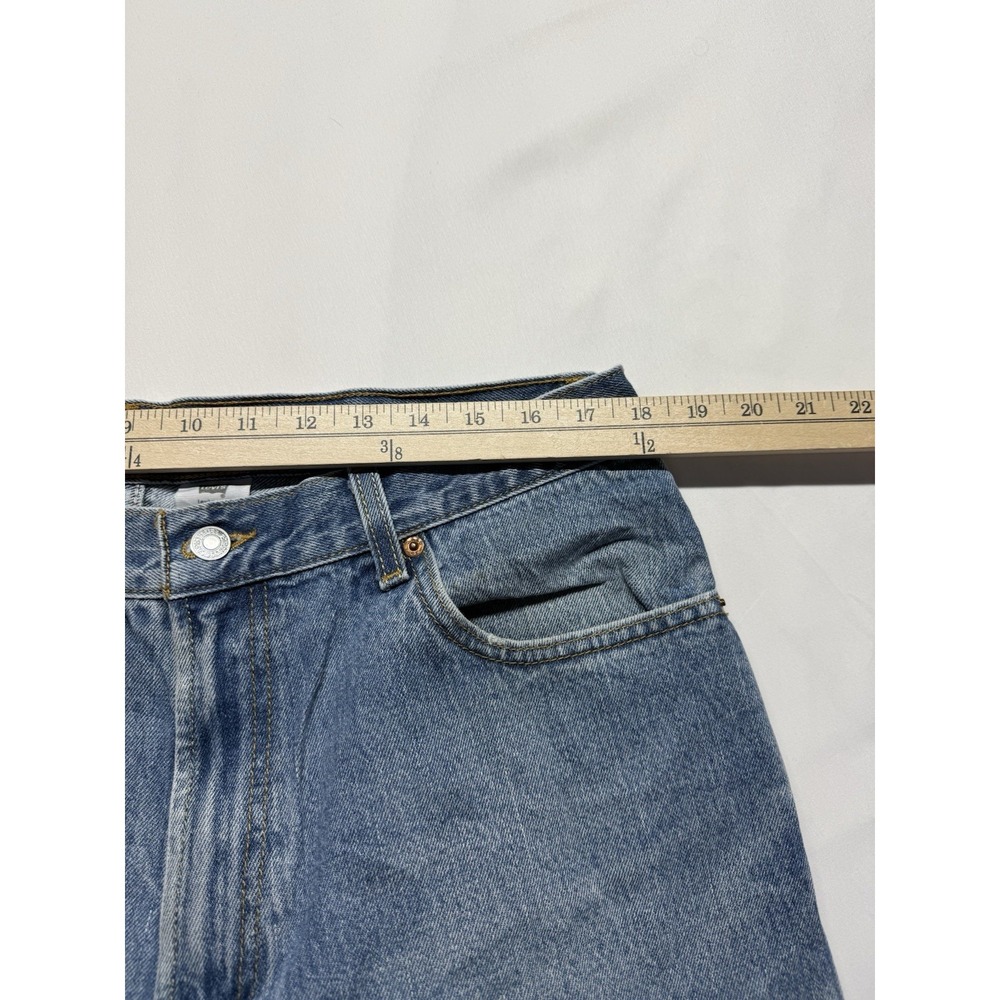 Vintage Levis 550 90s Jeans 36x30 USA Straight Leg Blue denim Y2K Grunge - Picture 6 of 16